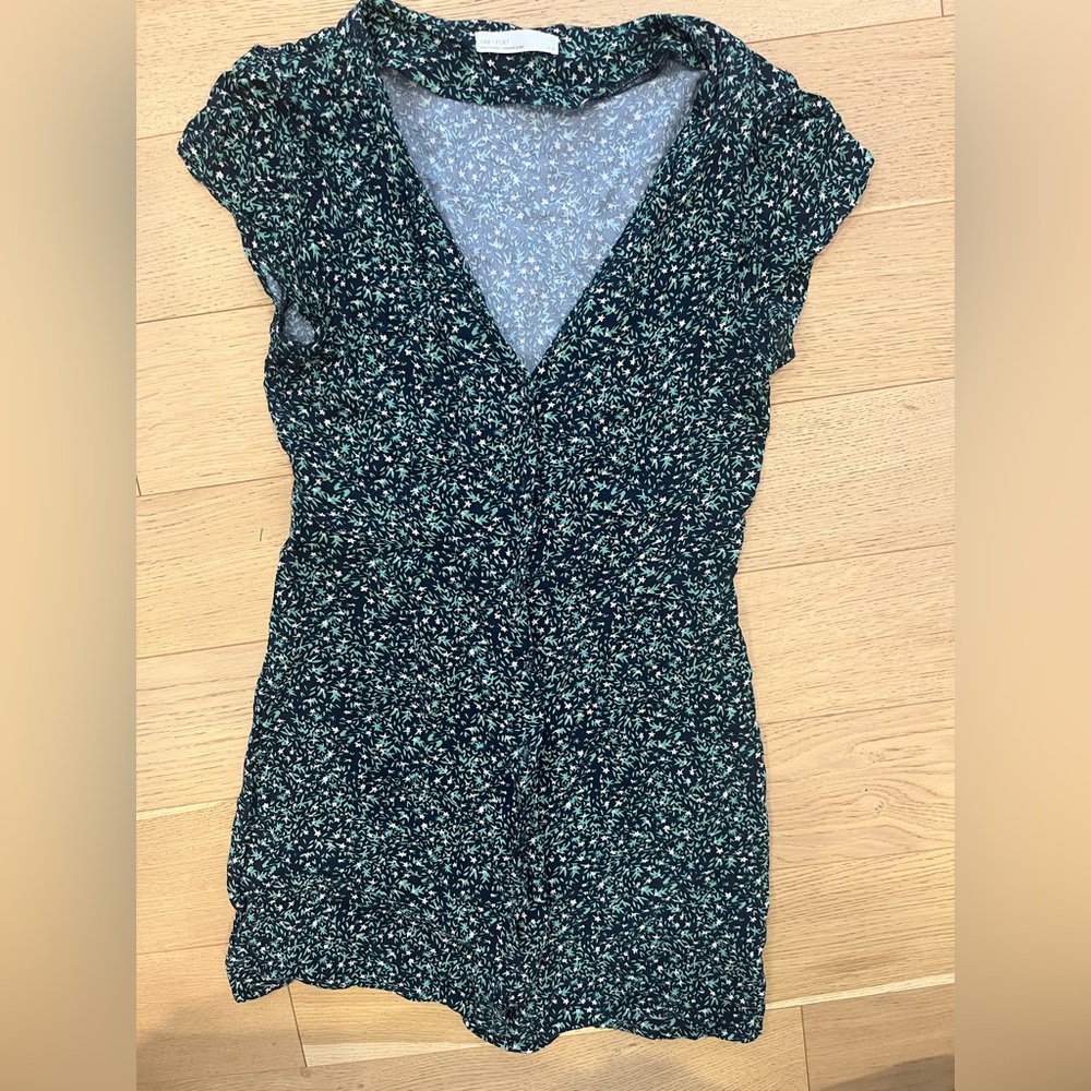Frank and Oak Floral Print Dress